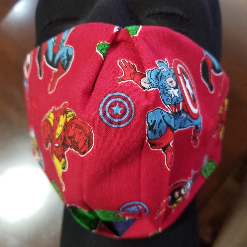 Marvel Two Layer Homemade Cotton Facemask - Picture 2 of 6